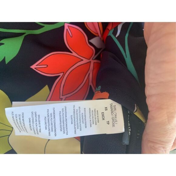 Kate Spade Flower Bed Bandeau One-Piece XS Blue Floral Tropical NWT - Picture 6 of 13